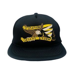 Vintage 90’s Youngan Operation Desert Storm SnapBack Trucker Hat - One Size